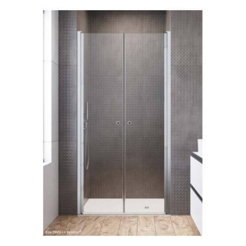 Radaway Eos DWD I drzwi prysznicowe 80 cm wnękowe chrom/szkło przezroczyste 137713-01-01