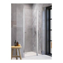 Radaway Eos DWJ II drzwi prysznicowe 90 cm wnękowe prawe chrom/szkło przezroczyste 13799441-01R