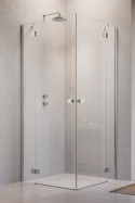 Radaway Essenza New KDD kabina prysznicowa część lewa 100x100 cm kwadratowa 1385062-01-01L