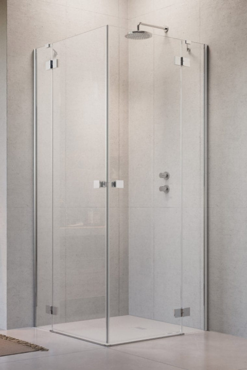Radaway Essenza New KDD kabina prysznicowa część prawa 80x80 cm kwadratowa 1385061-01-01R