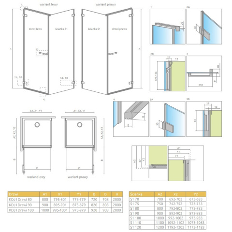 Radaway Essenza New PND II parawan nawannowy 100 cm prawy chrom/szkło przezroczyste 110002100-01-01R Radaway Essenza New PND II parawan nawannowy 100 cm prawy chrom/szkło przezroczyste 110002100-01-01R