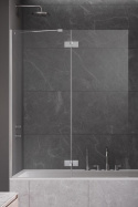 Radaway Essenza New PND II parawan nawannowy 110 cm lewy chrom/szkło przezroczyste 110002110-01-01L