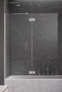 Radaway Essenza New PND II parawan nawannowy 120 cm lewy chrom/szkło przezroczyste 110002120-01-01L