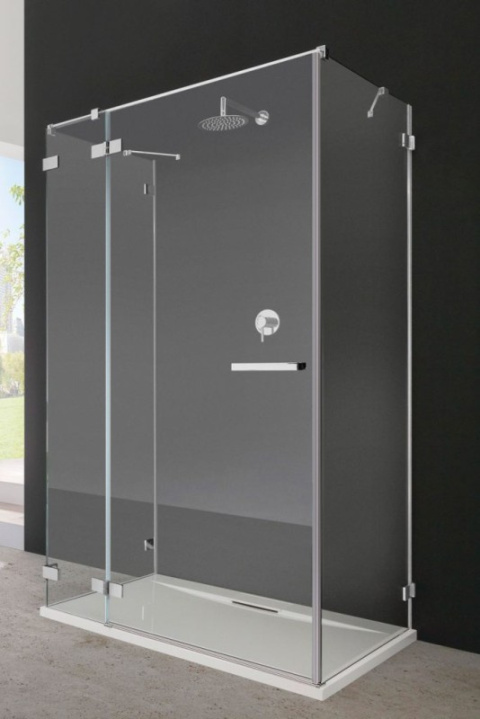Radaway Euphoria KDJ+S ścianka prysznicowa 22,1 cm krótka lewa szkło przezroczyste 383221-01L Radaway Euphoria KDJ+S ścianka prysznicowa 22,1 cm krótka lewa szkło przezroczyste 383221-01L