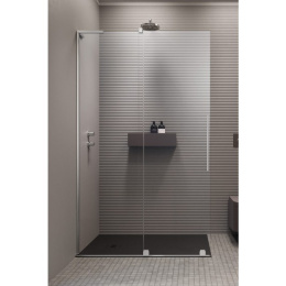 Radaway Furo SL Walk-In drzwi prysznicowe 63,8 cm lewe chrom połysk/szkło przezroczyste 10306638-01-01L