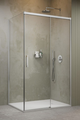 Radaway Idea 8 KDJ drzwi prysznicowe 62 cm rozsuwane chrom połysk/szkło przezroczyste 10340620-01-01L