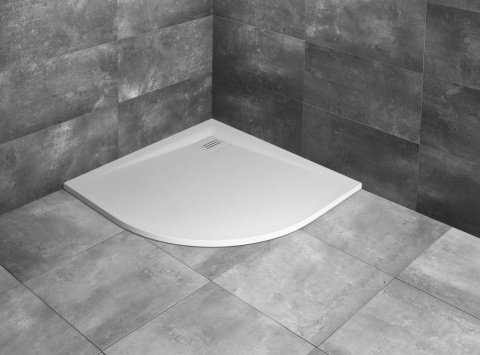 Radaway Kyntos A brodzik 100x100 cm półokrągły biały HKA100100-04 Radaway Kyntos A brodzik 100x100 cm półokrągły biały HKA100100-04