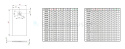 Radaway Kyntos F brodzik 120x90 cm konglomeratowy antracyt HKF12090-64