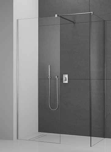 Radaway Modo New II Walk-In ścianka 110 cm chrom/szkło przezroczyste 389114-01-01