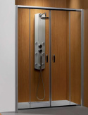 Radaway Premium Plus DWD drzwi prysznicowe 140 cm rozsuwane chrom połysk/szkło przezroczyste 33353-01-01N
