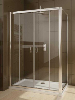 Radaway Premium Plus DWD drzwi wnękowe 150 cm chrom/szkło przezroczyste 33393-01-01N