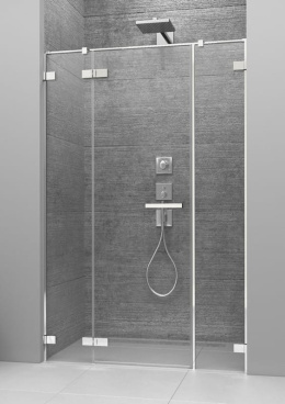 Radaway Arta drzwi prysznicowe 82 cm lewe chrom/szkło przezroczyste 386457-03-01L