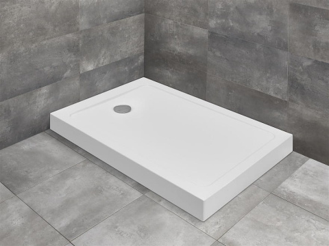 Radaway Doros F Compact brodzik prostokątny 160x90 cm biały SDRFP1690-05 Radaway Doros F Compact brodzik prostokątny 160x90 cm biały SDRFP1690-05
