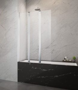 Radaway Eos PNW parawan nawannowy 100 cm chrom/szkło przezroczyste 1205301-101