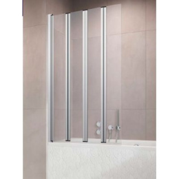 Radaway Eos PNW4 parawan nawannowy 86 cm chrom/szkło przezroczyste 1205401-101