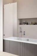 Radaway Essenza Pro PNJ II parawan nawannowy 80 cm chrom/szkło przezroczyste 10101080-01-01