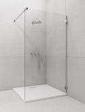 Radaway Euphoria Walk-In ścianka prysznicowa 70 cm frontowa W1 V chrom/szkło przezroczyste 383117-01-01