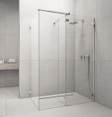 Radaway Euphoria Walk-In ścianka prysznicowa walk-in 80 cm chrom połysk/szkło przezroczyste 383120-01-01