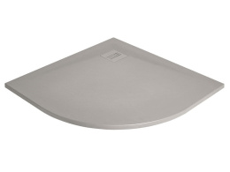 Radaway Kyntos A brodzik 90x90 cm półokrągły cemento HKA9090-74