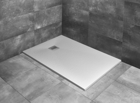 Radaway Kyntos F brodzik 120x70 cm prostokątny konglomeratowy biały HKF12070-04