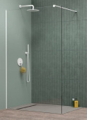 Radaway Modo New II White Walk-In ścianka 90 cm biały mat/szkło przezroczyste 389094-04-01