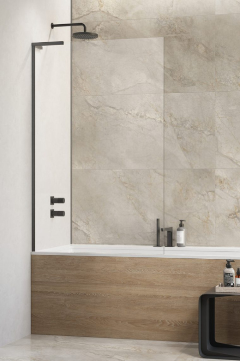 Wpisz KOD: PROMO - 10% Radaway Modo SL Brushed Gunmetal PNJ II parawan nawannowy 70 cm lewy gunmetal szczotkowany/szkło przezroczyste 10316070-92-01L