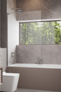 Wpisz KOD: PROMO - 10% Radaway Modo SL Brushed Nickel PNJ II parawan nawannowy 90 cm 1-częściow nikiel szczotkowany/szkło przezroczyste 10316090-91-01R