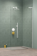 Radaway Modo SL White II Walk-In ścianka prysznicowa 80 cm prawa wolnostojąca biały mat/szkło przezroczyste 10319084-04-01R
