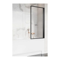 Radaway Nes Black PNJ I Frame parawan nawannowy 70 cm prawy czarny mat/szkło Frame 10011070-54-56R
