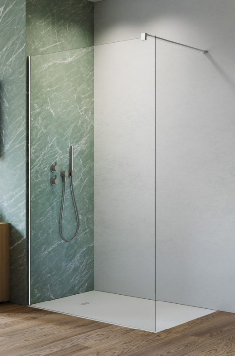 Radaway Ness II Walk-In ścianka prysznicowa 120 cm chrom/szkło przezroczyste 10013120-01-01 Radaway Ness II Walk-In ścianka prysznicowa 120 cm chrom/szkło przezroczyste 10013120-01-01