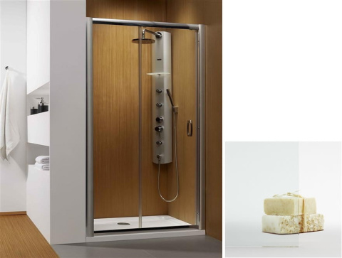 Radaway Premium Plus DWJ drzwi wnękowe 100 cm chrom/szkło przezroczyste 33303-01-01N