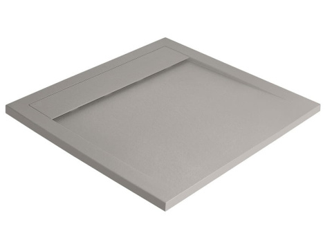 Radaway Teos C brodzik 80x80 cm kwadratowy cemento HTC8080-74