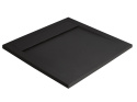 Radaway Teos C brodzik 80x80 cm kwadratowy czarny HTC8080-54