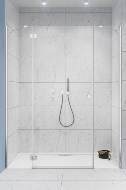 Radaway Torrenta DWJS drzwi prysznicowe 81,2 cm lewe chrom/szkło przezroczyste 1320812-01-01L