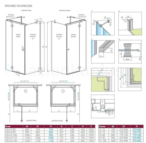 Radaway Torrenta KDJ drzwi prysznicowe 100 cm uchylne chrom połysk/szkło przezroczyste 133310-01-01L Radaway Torrenta KDJ drzwi prysznicowe 100 cm uchylne chrom połysk/szkło przezroczyste 133310-01-01L