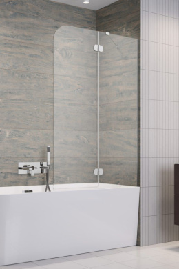 Radaway Torrenta PND II parawan nawannowy 100 cm lewy chrom/szkło przezroczyste 12011202-101L