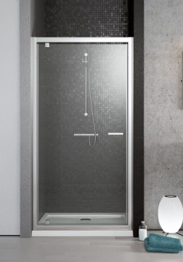 Radaway Twist DW drzwi wnękowe 100 cm chrom/szkło przezroczyste 382003-01