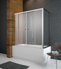 Radaway Vesta DWD parawan nawannowy 150 cm z drzwiami przesuwnymi 203150-01