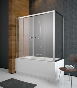 Radaway Vesta DWD parawan nawannowy 150 cm z drzwiami przesuwnymi 203150-01