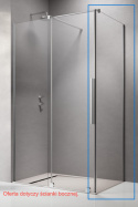 Radaway ścianka prysznicowa 120 cm szkło przezroczyste 10113120-01-01