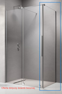 Radaway ścianka prysznicowa 120 cm szkło przezroczyste 10113120-01-01