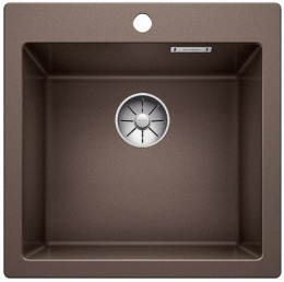 BLANCO Pleon 5 Silgranit bez korka automatycznego, kawowy 521677