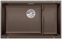 BLANCO SUBLINE 700-U zlewozmywak Level kawowy z koszykiem stalowym i korkiem InFino 523461