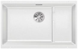 BLANCO SUBLINE 700-U zlewozmywak Level biały z koszykiem stalowym i korkiem InFino 523456