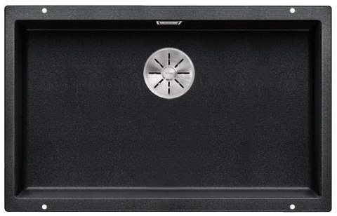 Zlewozmywak Blanco Subline 700-U Siligranit PuraDur 73x46 bez korka automatycznego, antracyt 523442 Zlewozmywak Blanco Subline 700-U Siligranit PuraDur 73x46 bez korka automatycznego, antracyt 523442