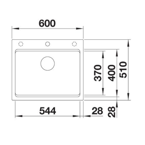 BLANCO Zlewozmywak ETAGON 6 szarość skały (InFino) 524530