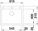 BLANCO Zlewozmywak Silgranit Pleon 6 Czarny 527770