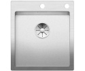 Blanco Claron 400-IF/A Zlewozmywak stalowy 1kom. 46x51 cm z korkiem automatycznym InFino PushControl stalowy Durinox 523392