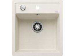 Blanco Dalago 45-F Zlewozmywak granitowy jednokomorowy 50x45,5 cm delikatny biały 527060