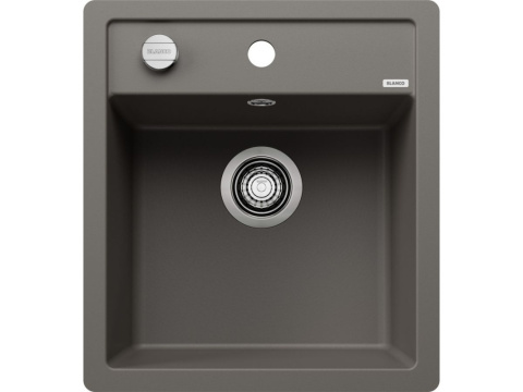 Blanco Dalago 45-F Zlewozmywak granitowy jednokomorowy 50x45,5 cm wulkaniczny szary 527243